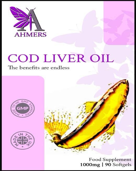 Cod  Liver Oil 1000mg ( 90 soft gels )